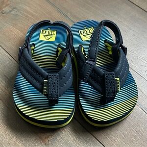 Reef Kids Striped Sandals